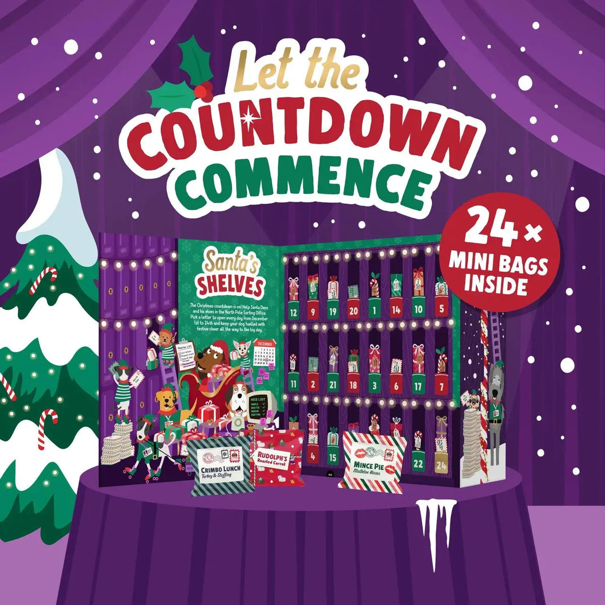 Denzel's Christmas Jumbo Advent Calendar for Dogs The Groomers Tuck Shop