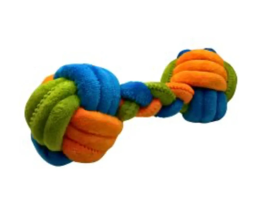 Soft Knotted Rope Dumbbell The Groomers Tuck Shop