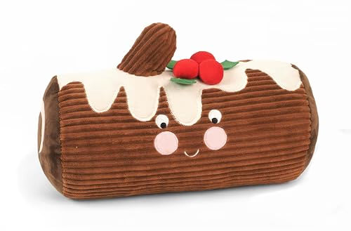 Zoon Yule Log Christmas Plush Dog Toy The Groomers Tuck Shop