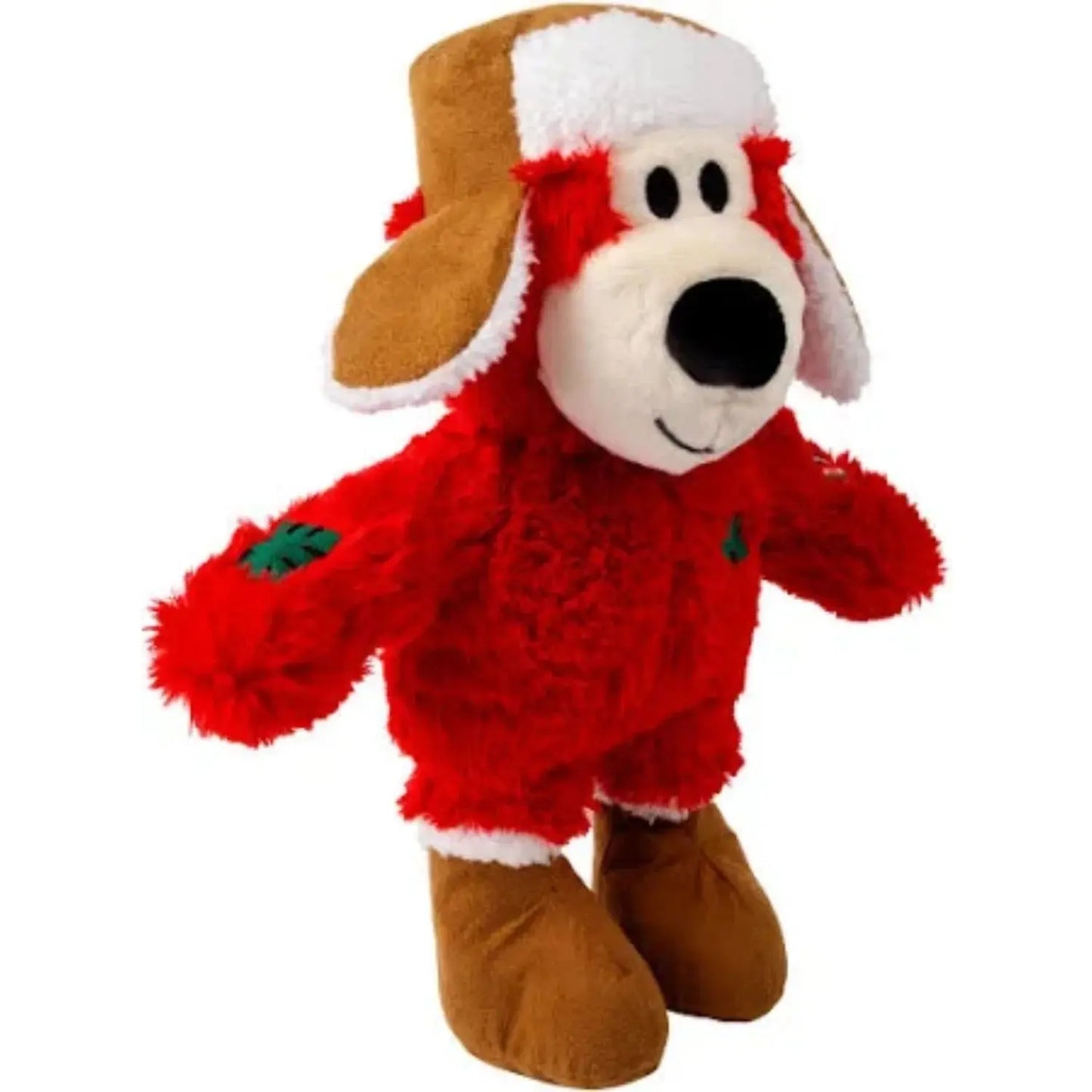 KONG Christmas Wild Knots Bear Red Medium/ Large The Groomers Tuck Shop