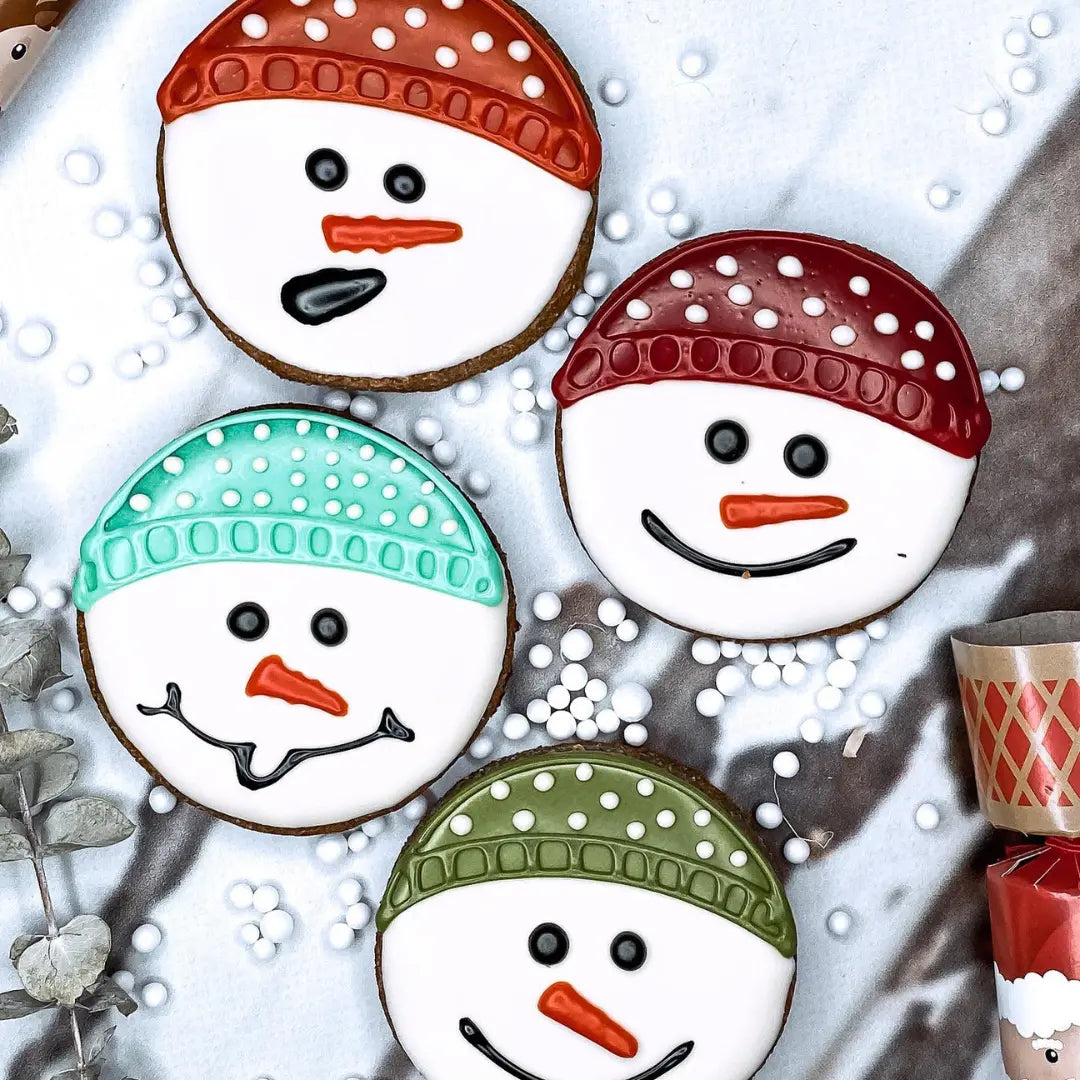Nelsons Treats Snowman Iced Cookie The Groomers Tuck Shop