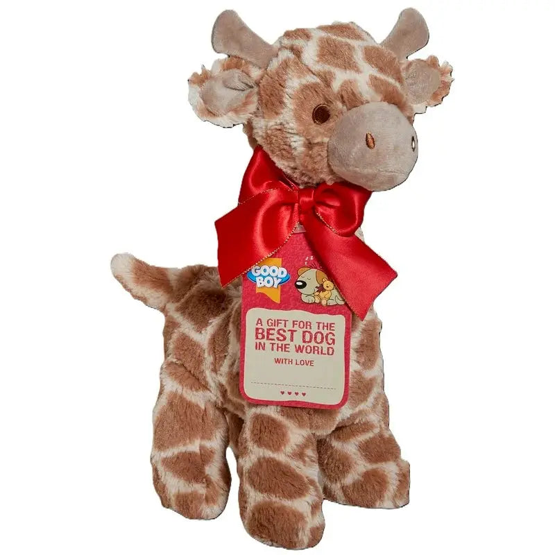 Good Boy Christmas Gift Giraffe 30cm The Groomers Tuck Shop
