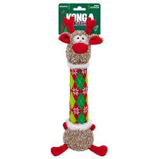 KONG Holiday 2026 Shakers Luvs Argyle Reindeer Medium The Groomers Tuck Shop