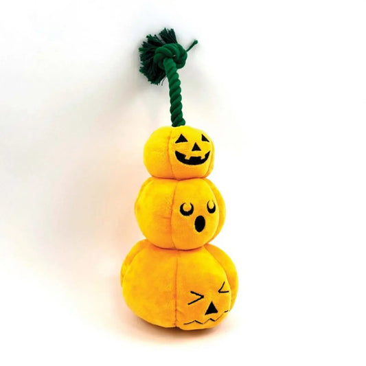 Halloween with our Pumpkin Stack Dog toy The Groomers Tuck Shop
