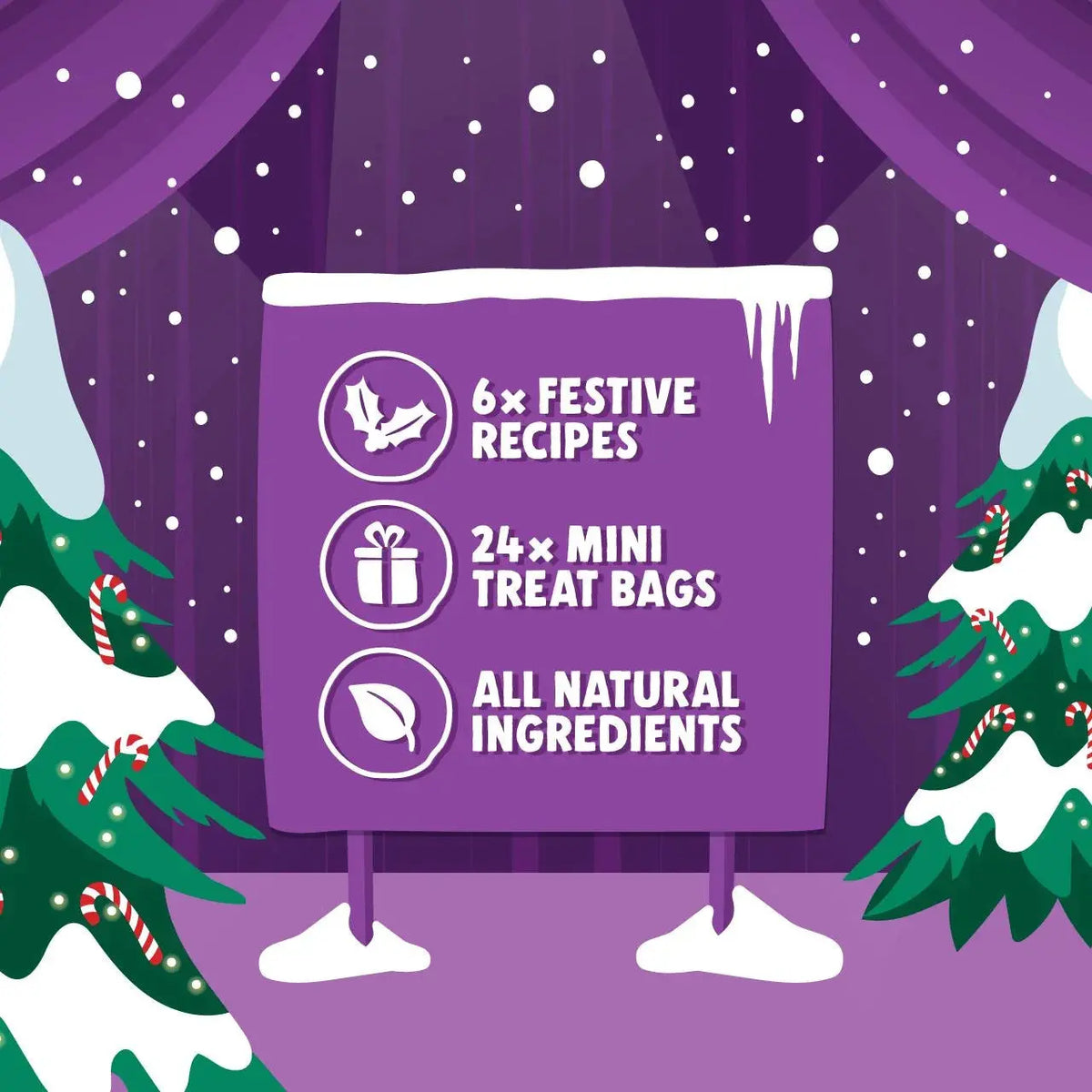 Denzel's Christmas Jumbo Advent Calendar for Dogs The Groomers Tuck Shop