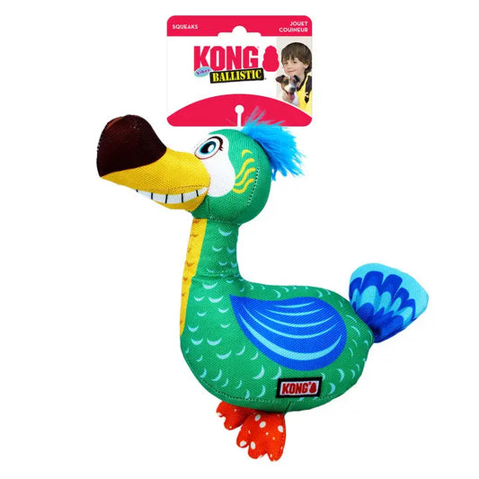 KONG Ballistic Vibez Birds Dog Toy The Groomers Tuck Shop