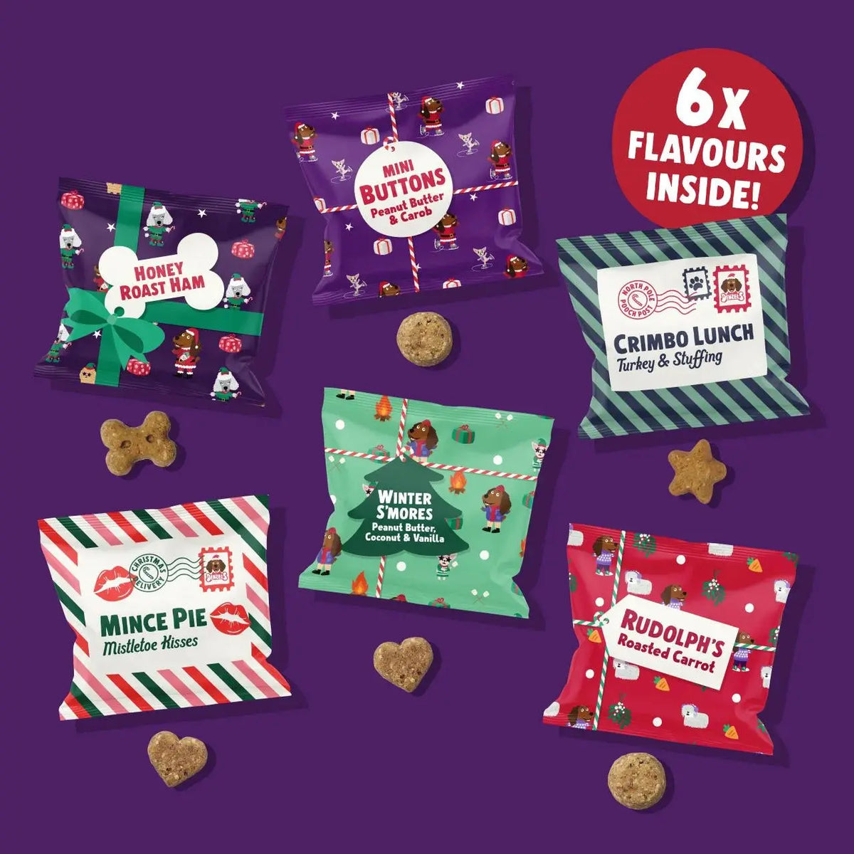 Denzel's Christmas Jumbo Advent Calendar for Dogs The Groomers Tuck Shop