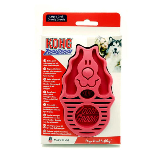 Kong De-Shed Brush - The Groomers Tuck Shop