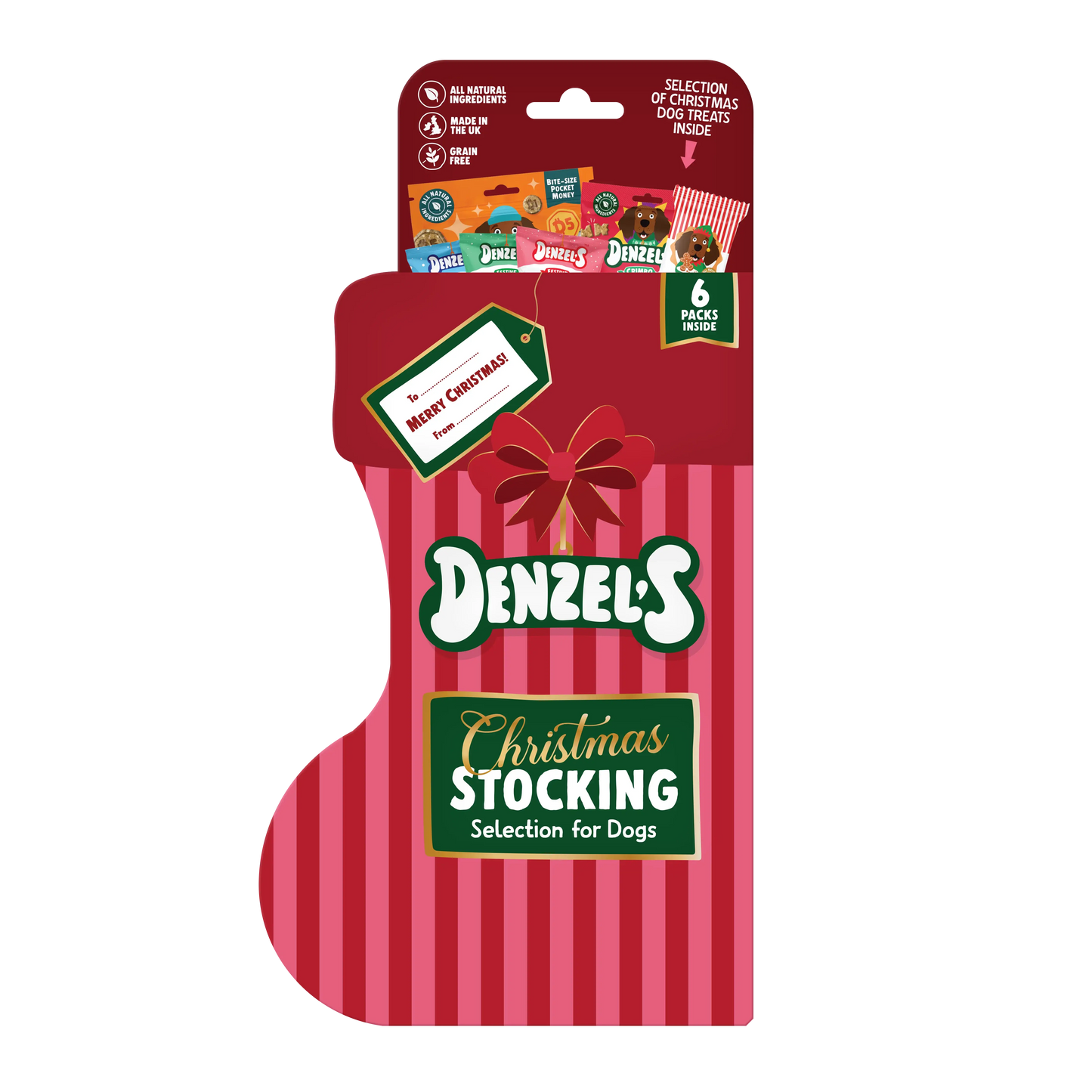 Denzels Christmas Stocking The Groomers Tuck Shop