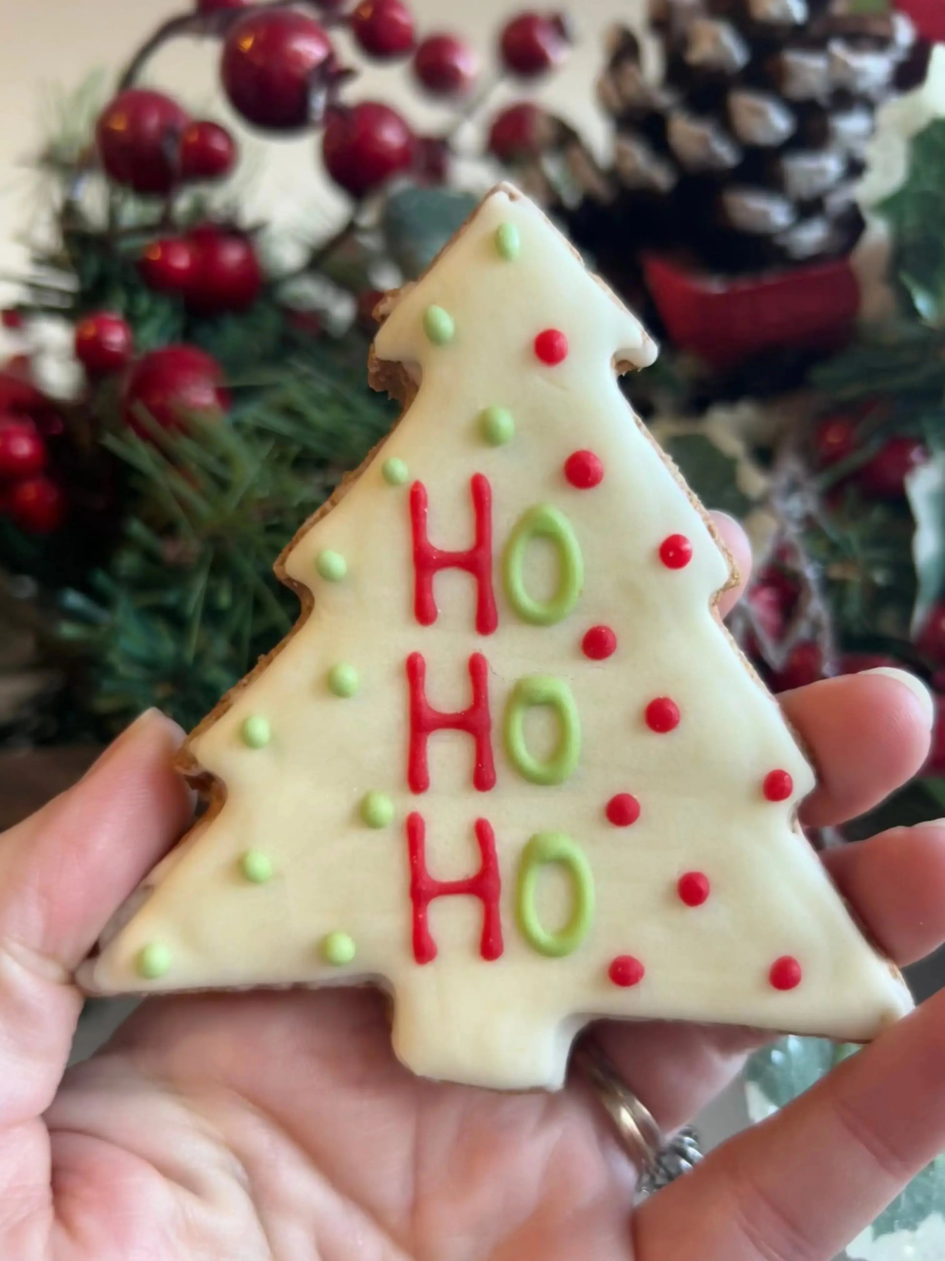 Nelson’s Treats Christmas Tree Cookie The Groomers Tuck Shop