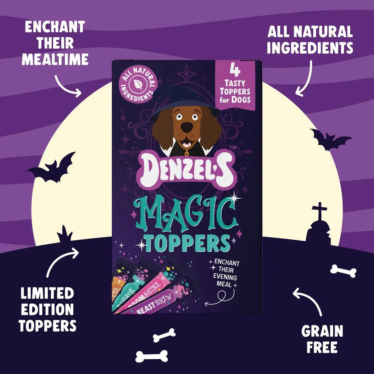 Denzel's Halloween Toppers for Dogs The Groomers Tuck Shop