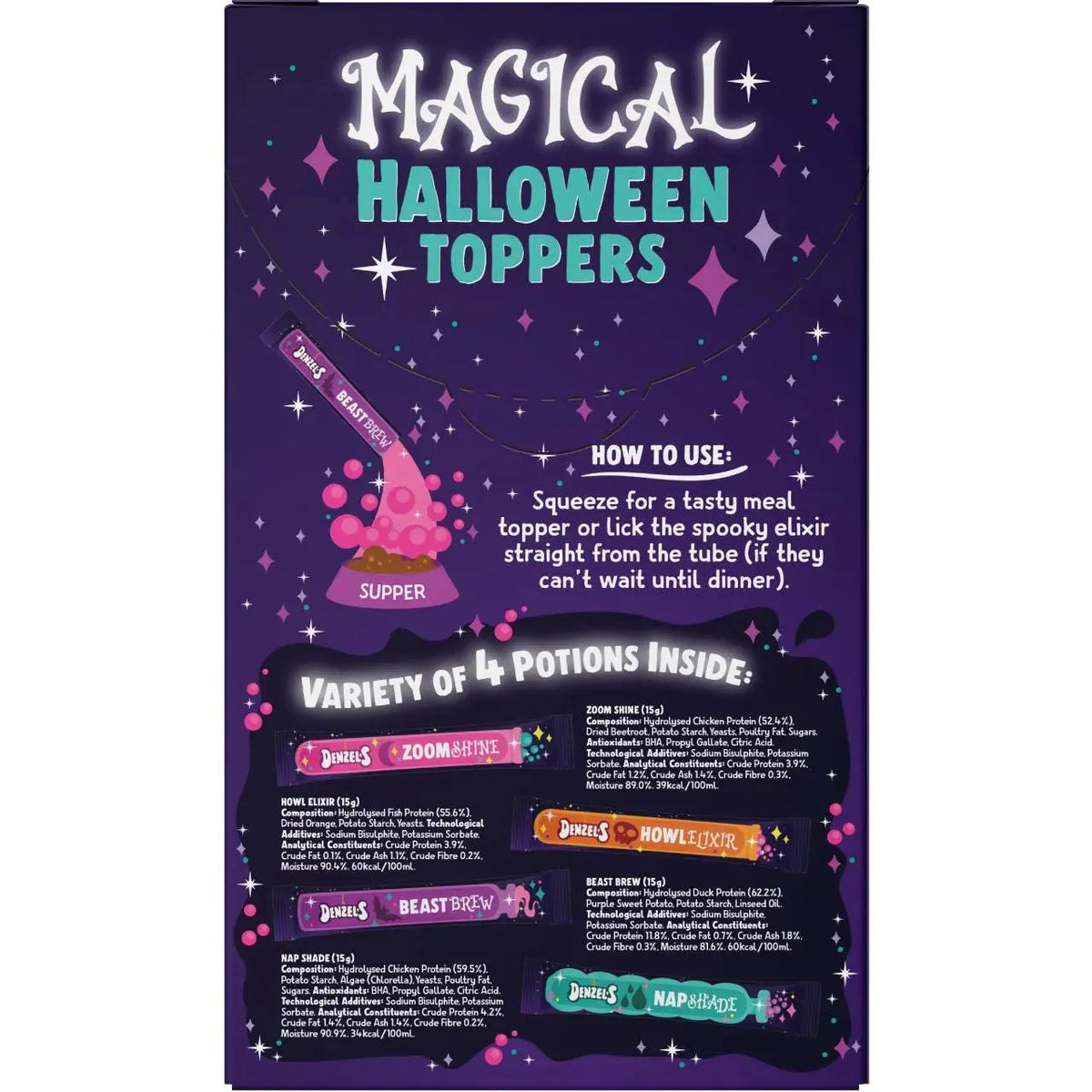 Denzel's Halloween Toppers for Dogs The Groomers Tuck Shop