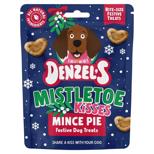 Denzel's Mistletoe Kisses Mince Pie Dog Treats The Groomers Tuck Shop