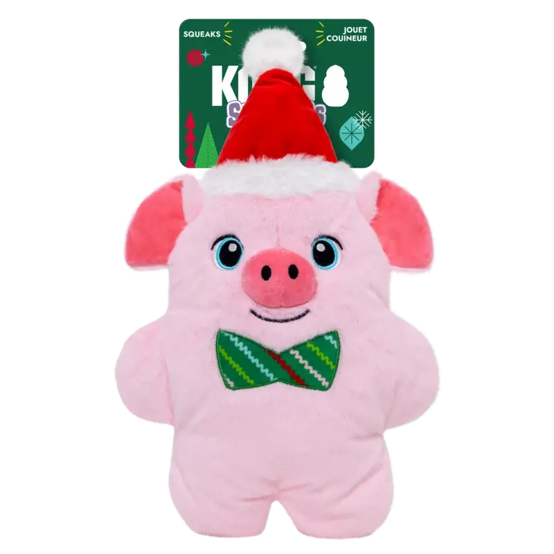 KONG Holiday Snuzzles Pig XL The Groomers Tuck Shop