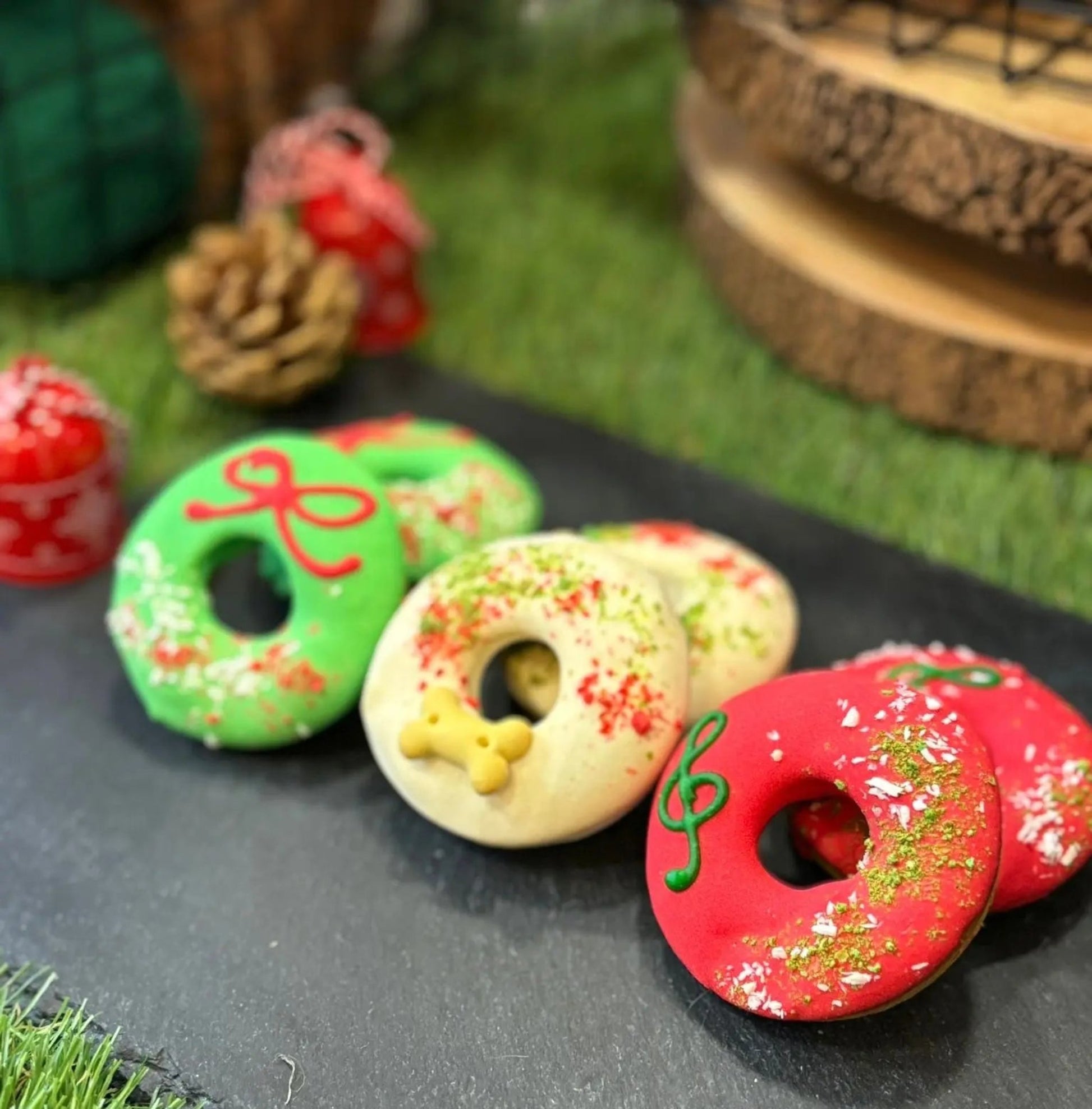 Christmas Donut for Dogs The Groomers Tuck Shop