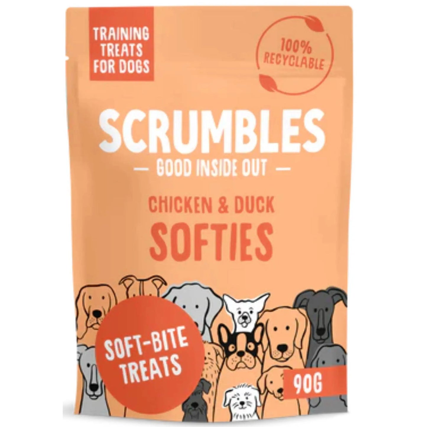 Chicken Duck & Pumpkin Softies - The Groomers Tuck Shop