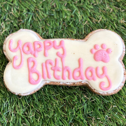 Happy Birthday Biscuit Bone The Groomers Tuck Shop