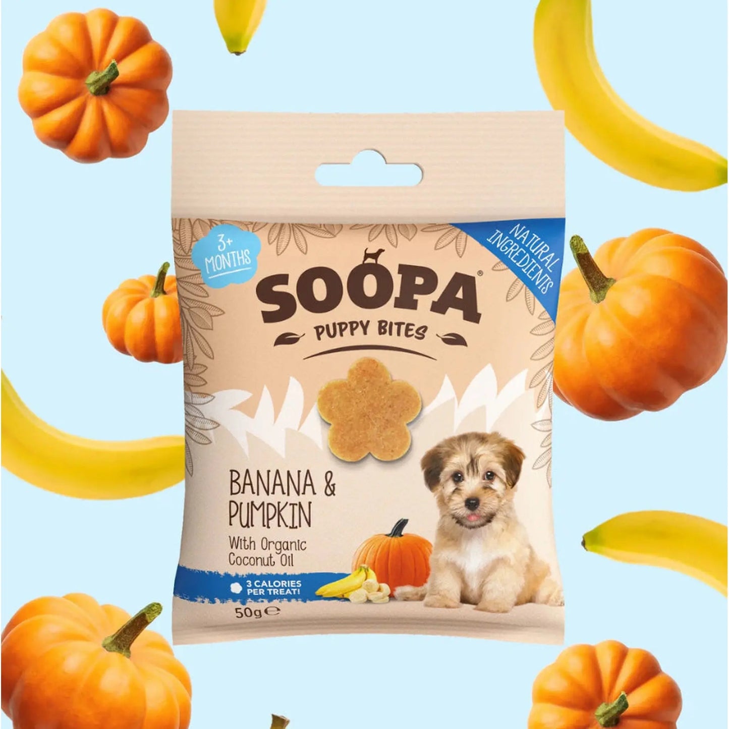 Banana & Pumpkin Puppy Treats - The Groomers Tuck Shop