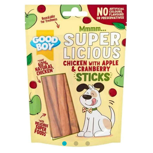 Goodboy Apple and Cranberry Sticks - The Groomers Tuck Shop