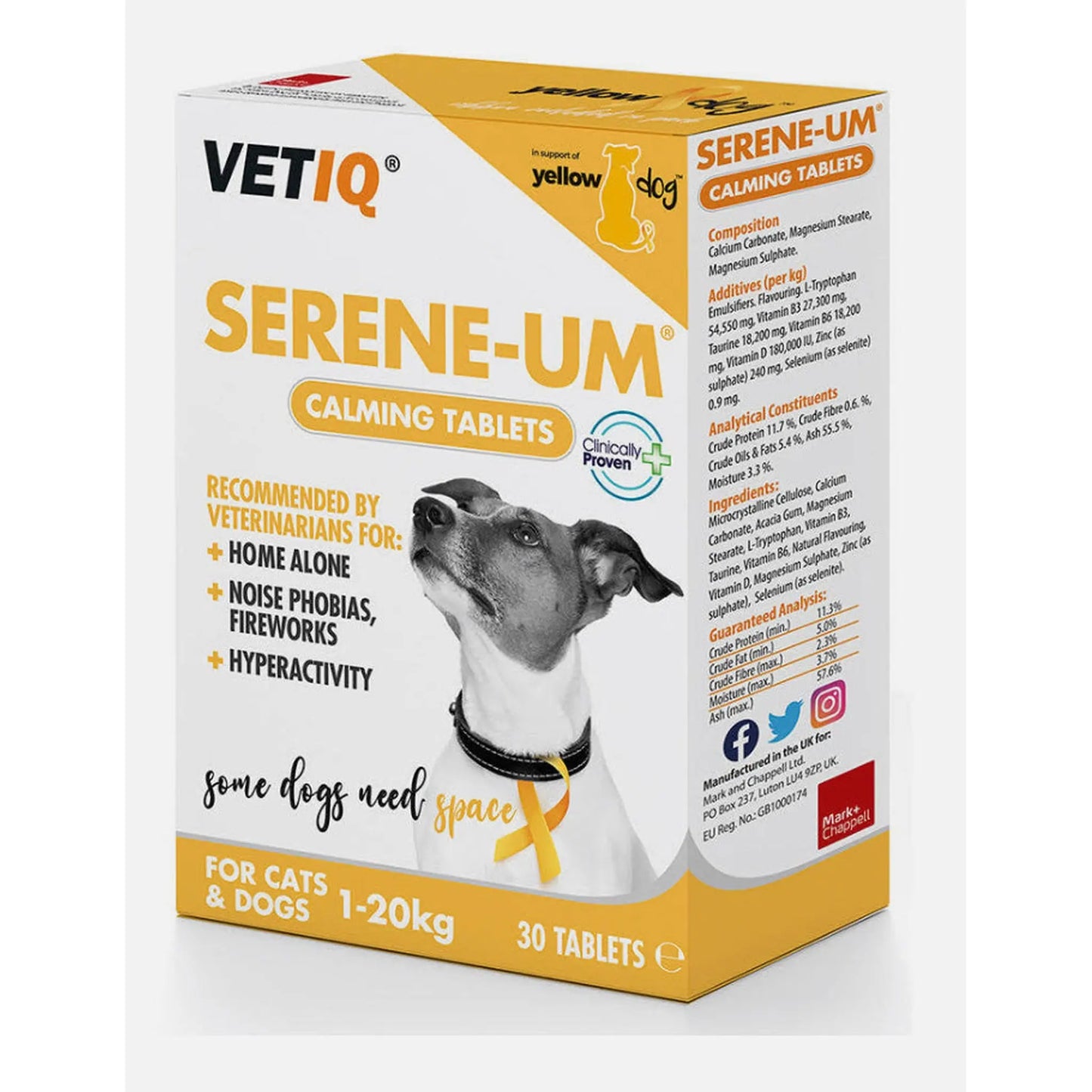 Vetiq Serene-um Calming Tablets - The Groomers Tuck Shop