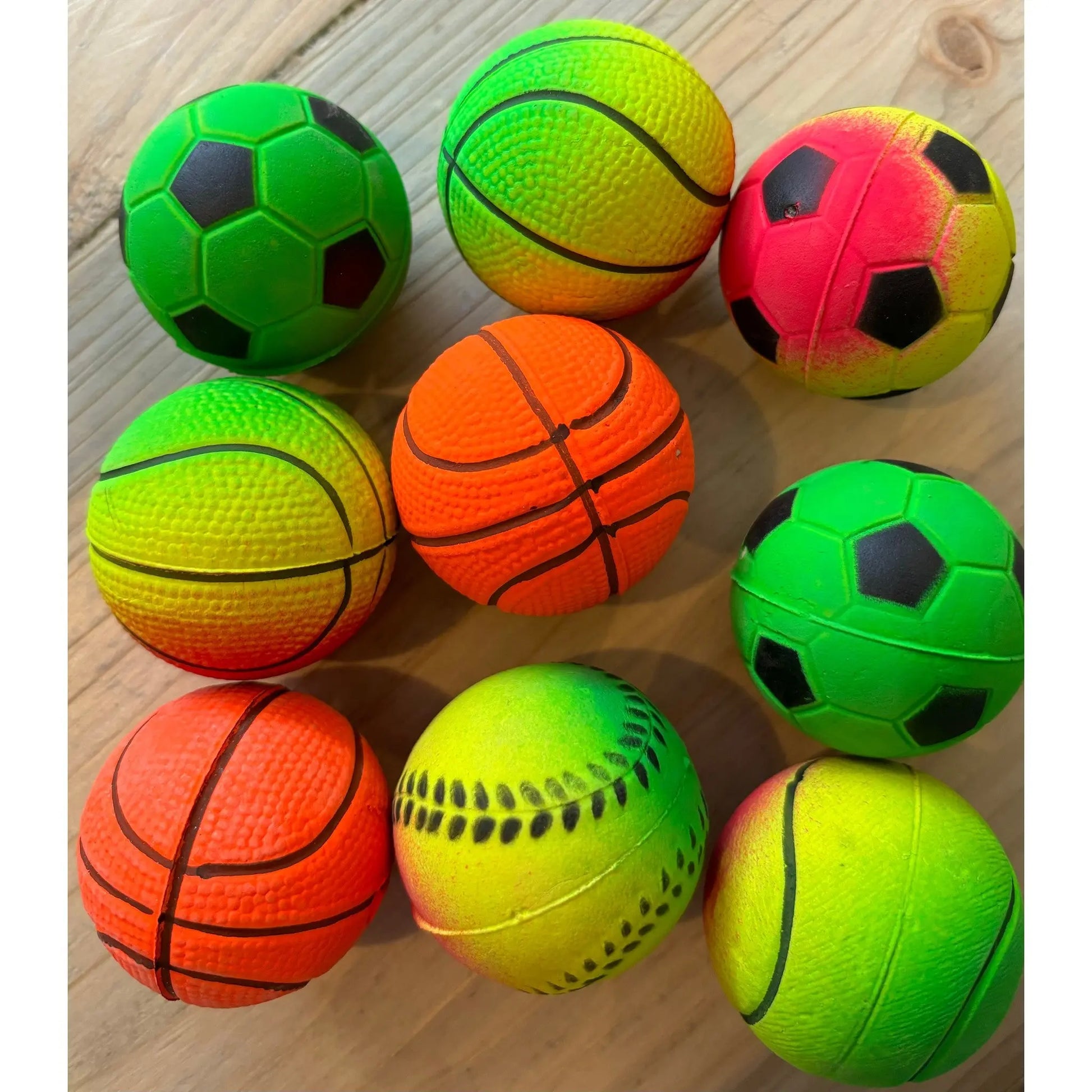 Mini Sponge Balls Small Ball for Dogs Dog Toy The Groomers Tuck Shop