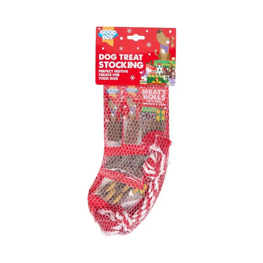 Good Boy Christmas Stocking For Dogs The Groomers Tuck Shop