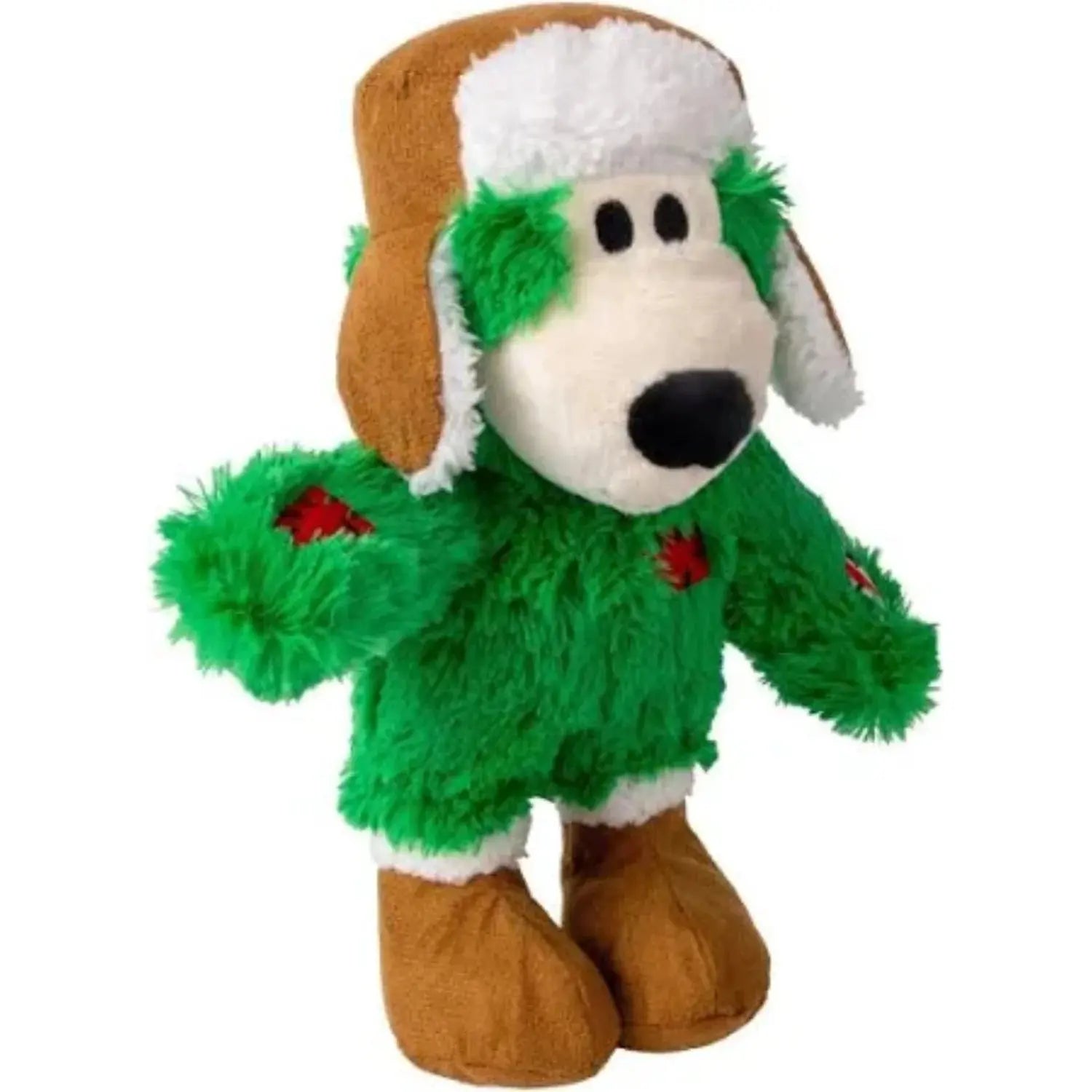 KONG Holiday Wild Knots Bear Medium/Large The Groomers Tuck Shop