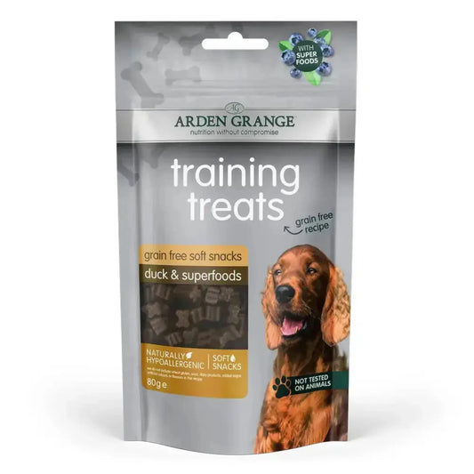 Arden Grange Training Treats Grain Free -  Duck & Superfoods The Groomers Tuck Shop